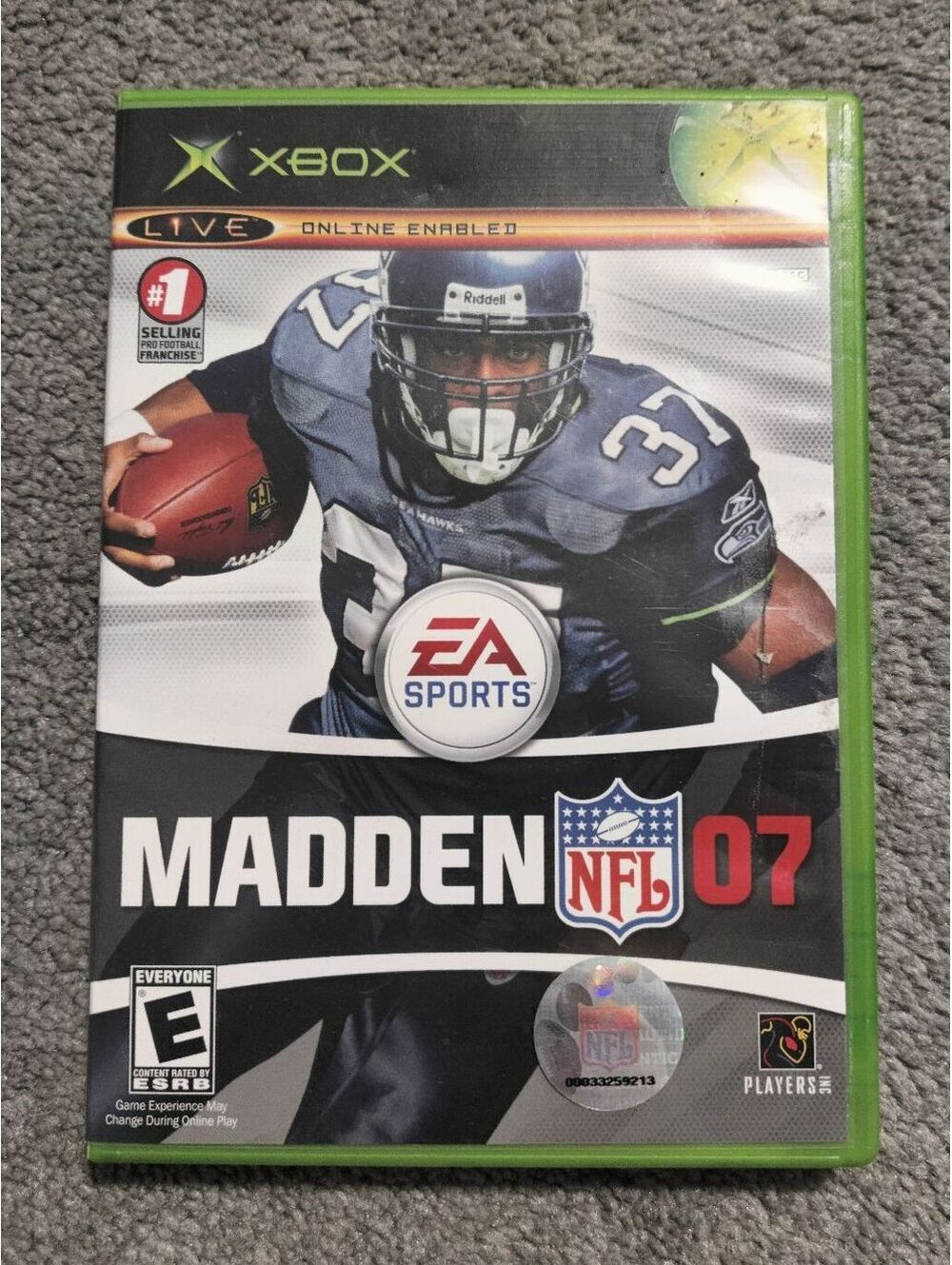 Madden NFL 07 Original Xbox Game Complete In Case – Rated E
